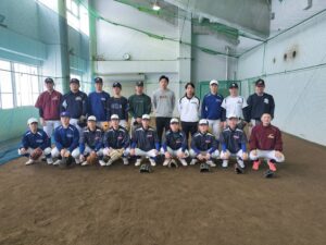 卒団生たちの合同練習