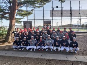 花巻東高校様グランドで活動